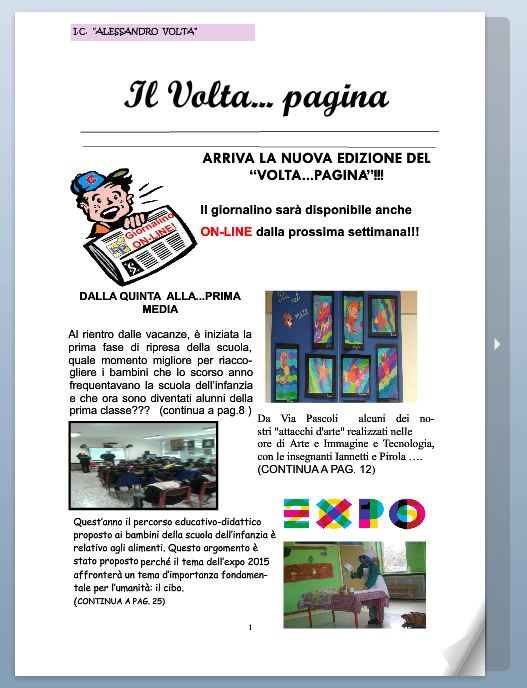 Il Volta... pagina